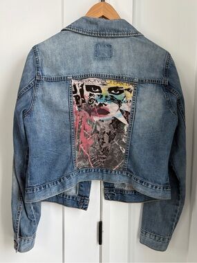 One of a Kind Custom Jean Jacket
